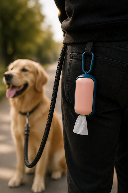 Portable Dog Waste Bag Holder