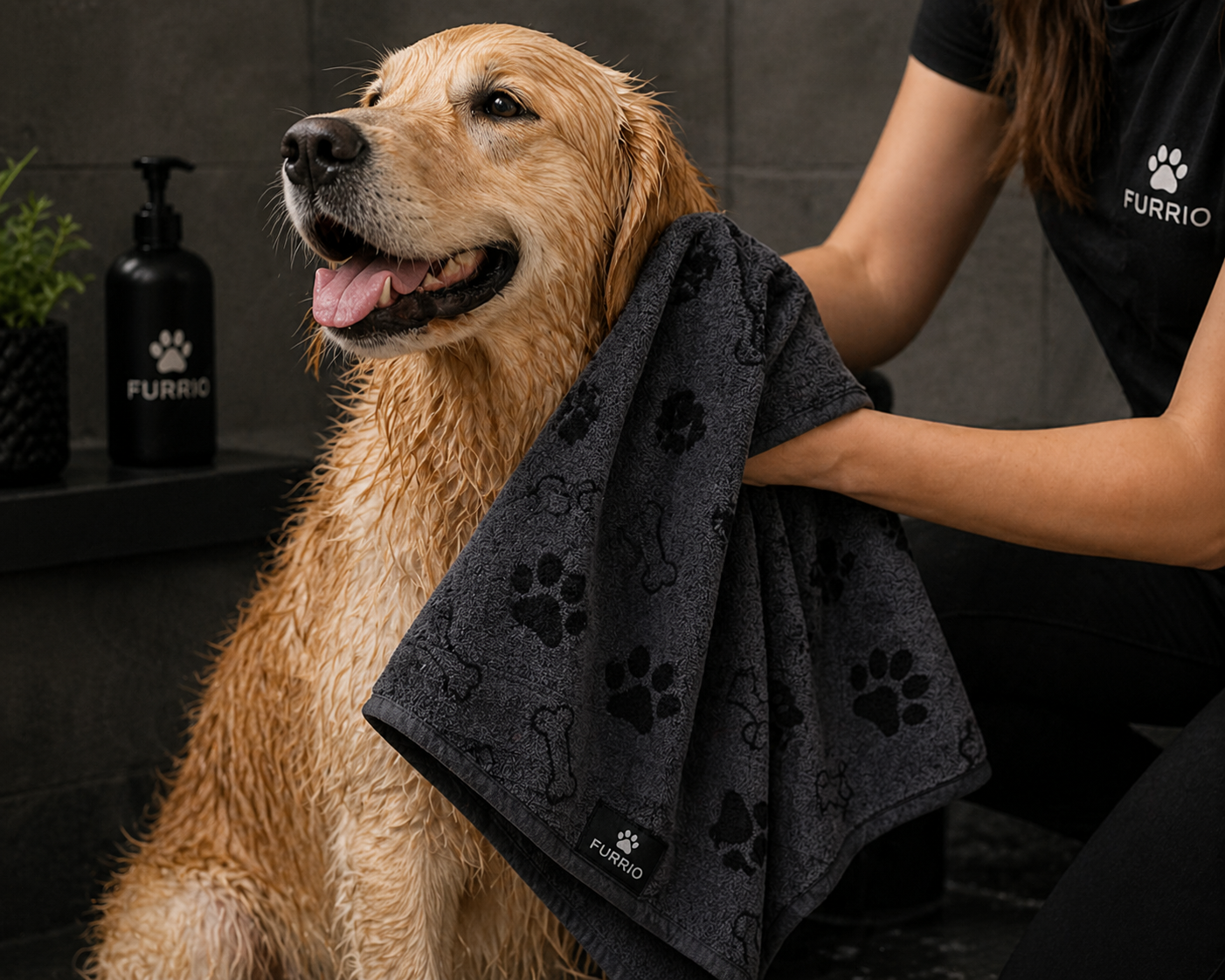 FURRIO Quick-Dry Pet Towel